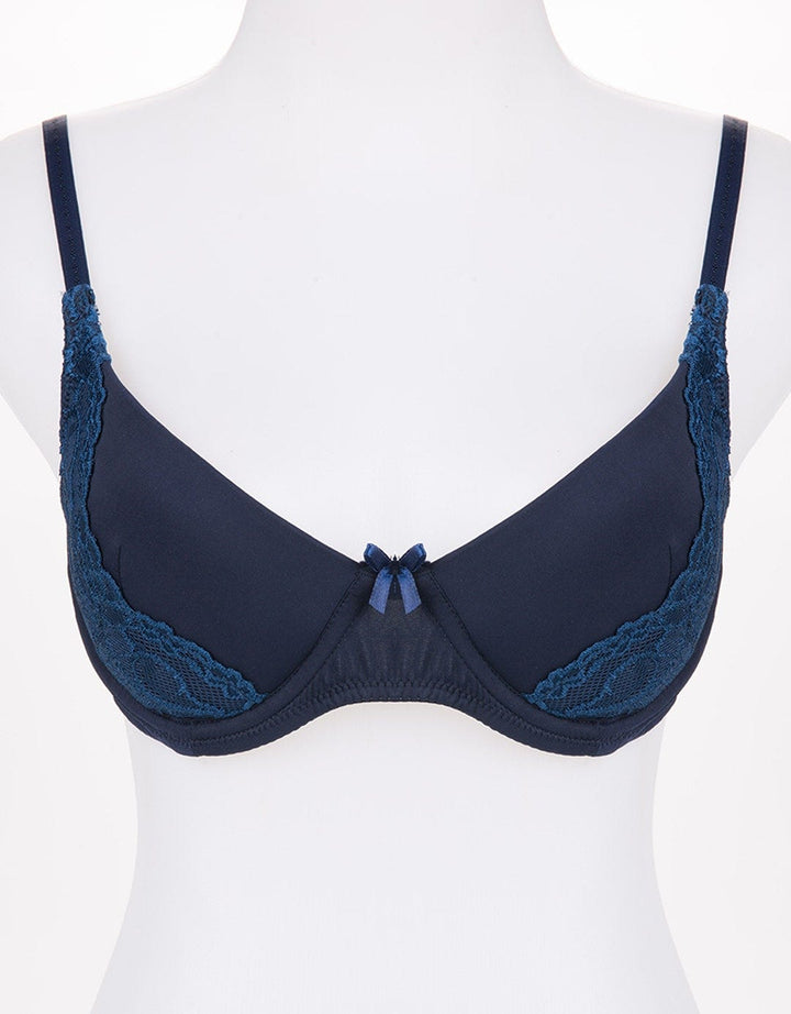 W LACE NAVY 34 CUP B