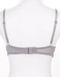 W LACE PGREY BRA34 P