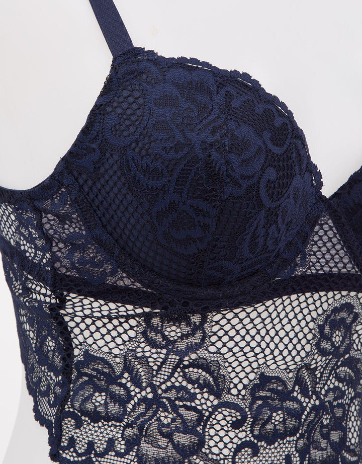 W LACE NET 34 CUP BR
