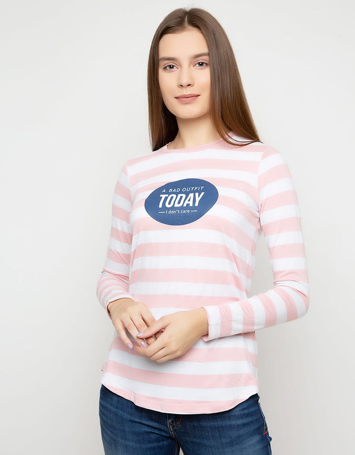 C2 T-shirt Lengan Panjang Parvin