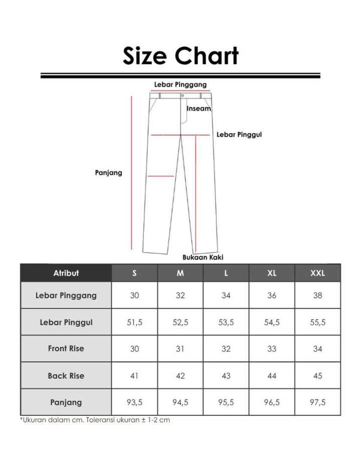 Annisa Denim Wide Leg Celana Panjang Wanita