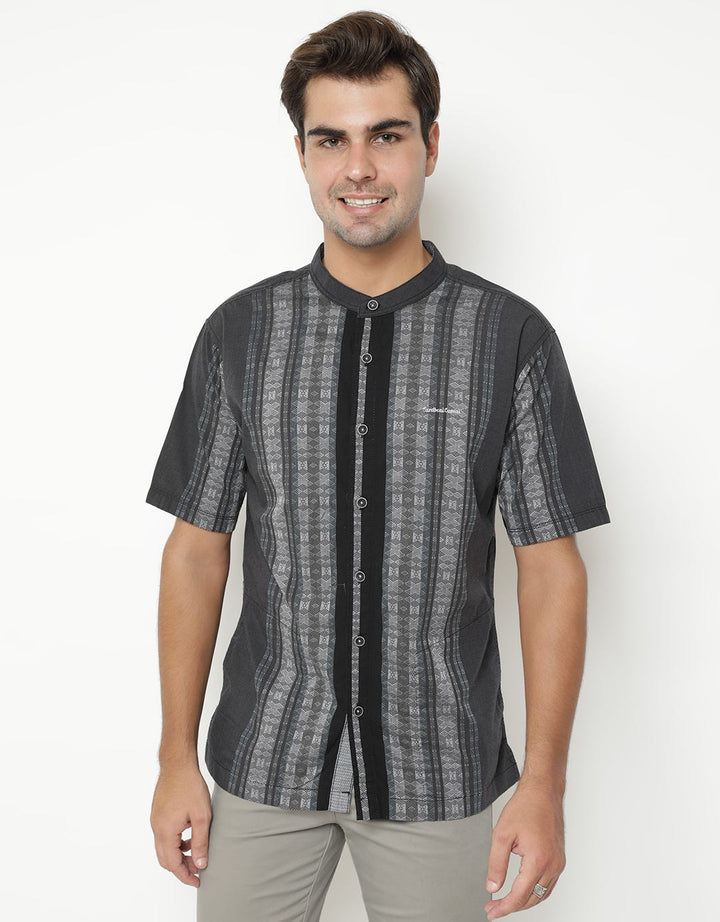 Cardinal Casual Kemeja Koko Aksen Bordir