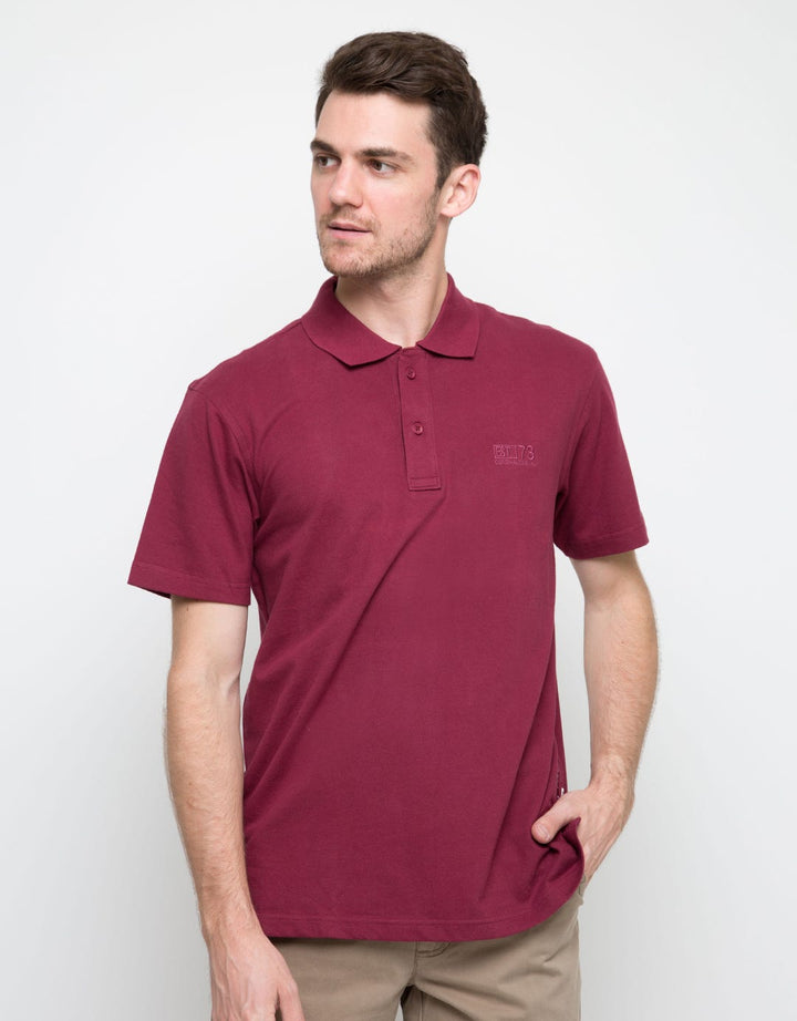 Cardinal Casual Polo Shirt Brand Embroidery Details