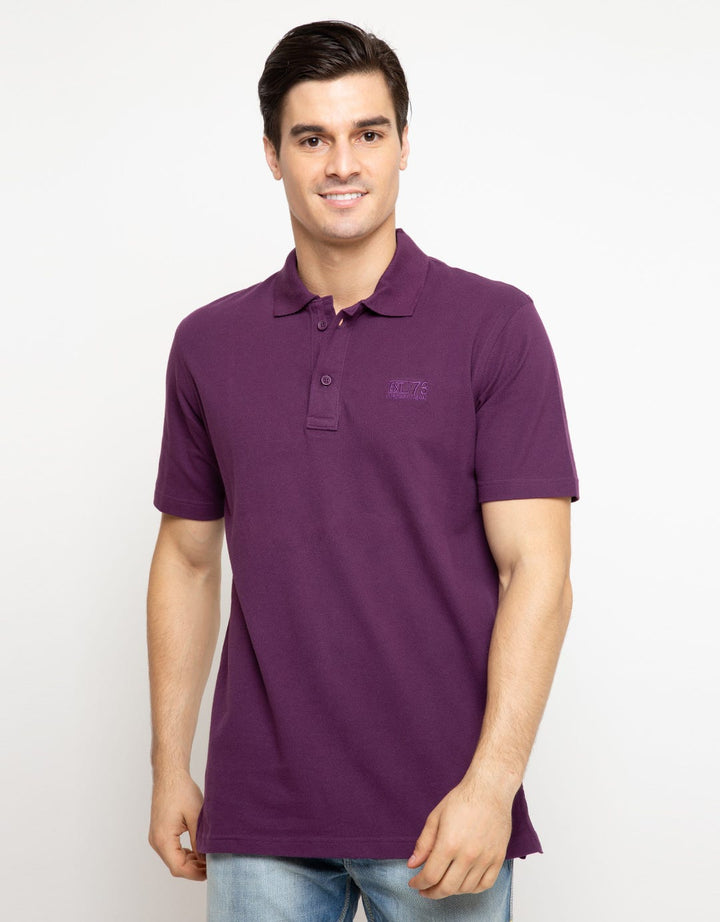 Cardinal Casual Polo Shirt Brand Embroidery Details