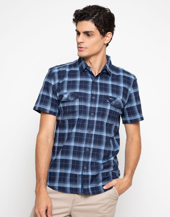 Cardinal Jeans Shirt Plaid