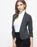 Cardinal Femme Crop Formal Blazer
