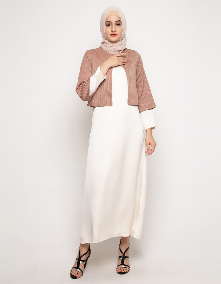 Cardinal Femme Gamis Aksen Bolero
