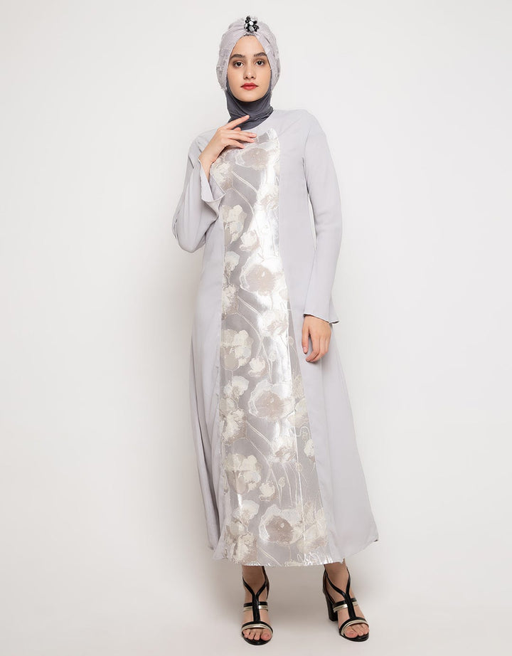 Cardinal Femme Gamis Aksen Bordir Floral