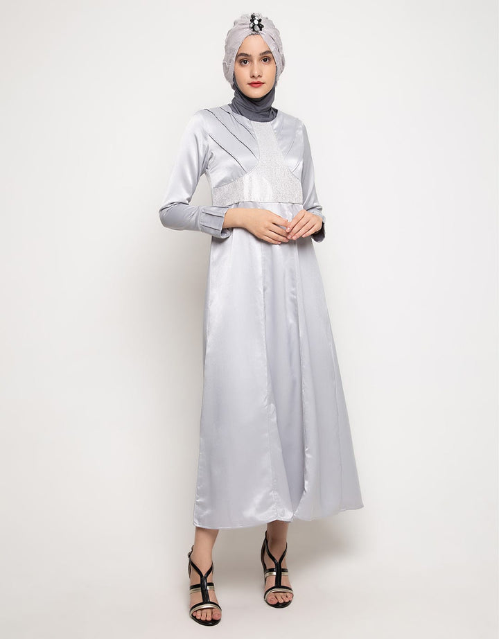 Cardinal Femme Gamis Pleats Shiny