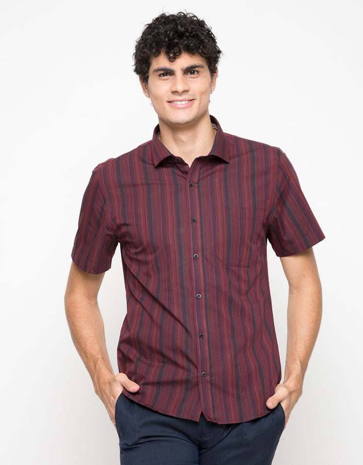 Cardinal Formal Kemeja Lengan Pendek Gradation