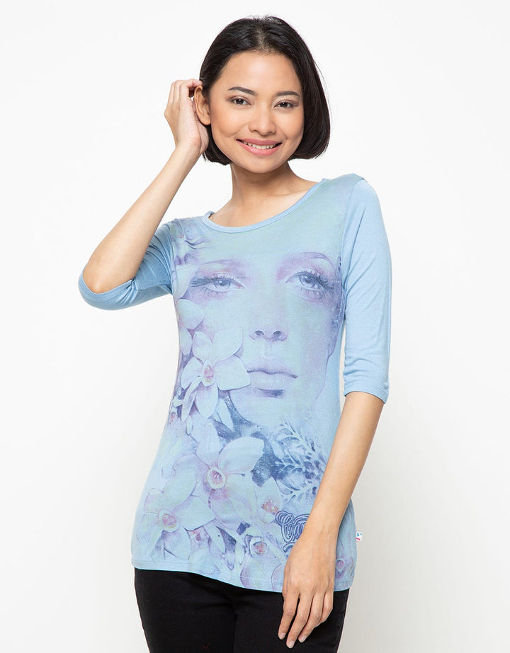 Cardinal Girl Blouse Wanita Woman Face