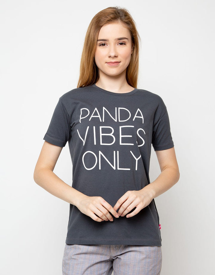 Cardinal Girl T-shirt Print Panda Vibes Only