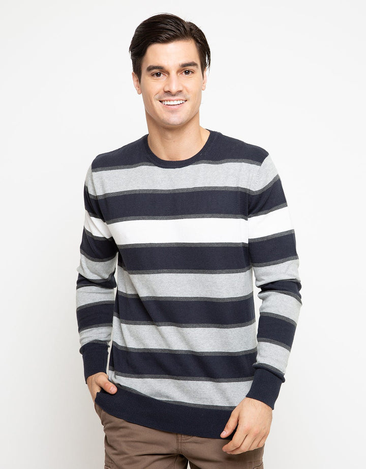 Cardinal Jeans Big Stripe Sweater