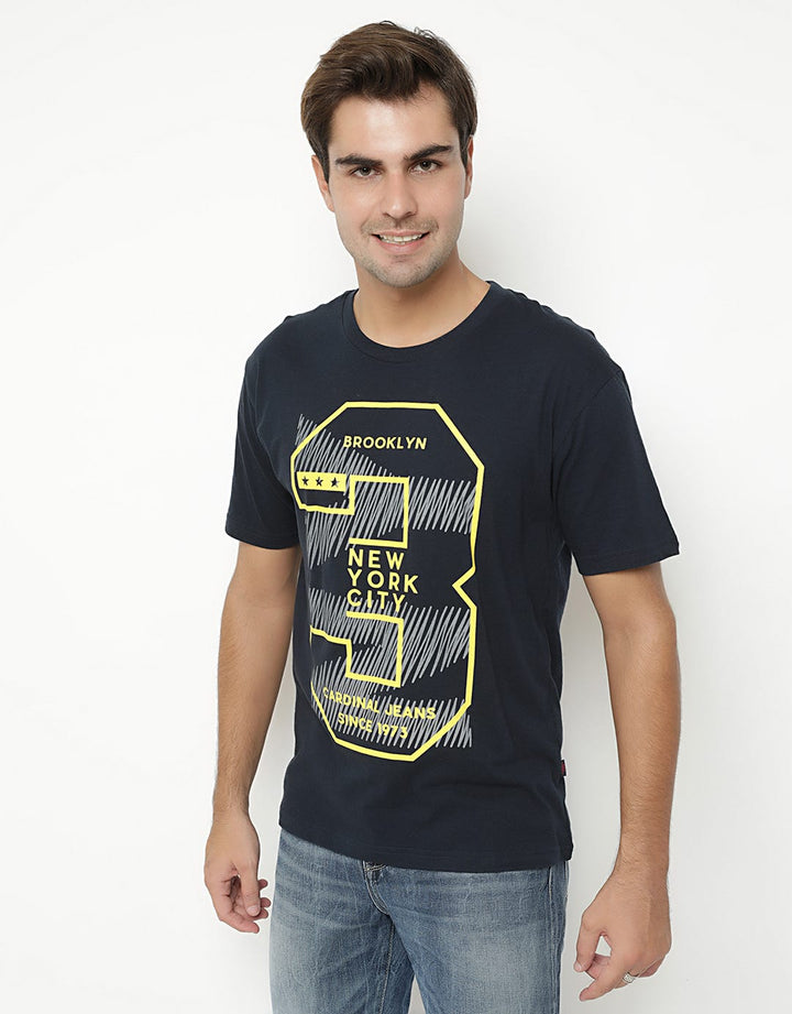 Cardinal Jeans T-shirt Print New York City