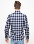 Cardinal Jeans Two Tone Plaid Shirt