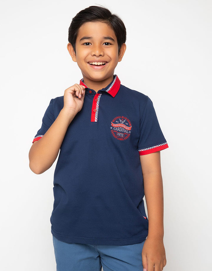 Cardinal Kids Boy Polo Shirt Vintage Garments
