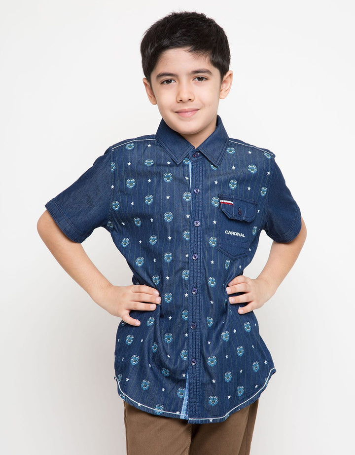 Cardinal Kids Boy Kemeja Soccer