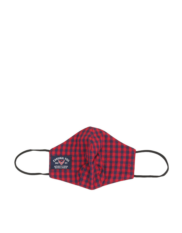 Cardinal Kids Boy Plaid Mask Tdmxxc0005X.11B