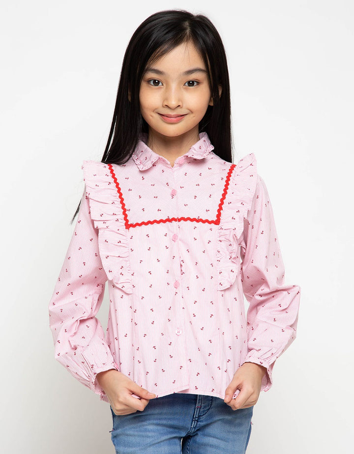 Cardinal Kids Girl Blouse RAMARC0032J.11G