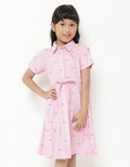 Cardinal Kids Girl Dress Print Stars &amp; Dots