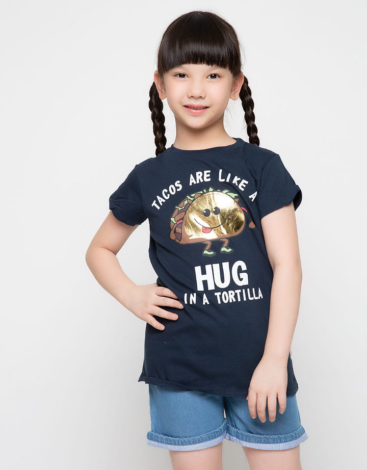 Cardinal Kids Girl T-Shirt Hug In A Tortilla