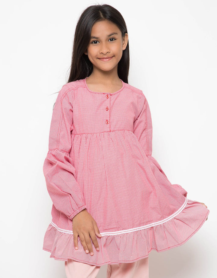 Cardinal Kids Girl Plaid Tunic