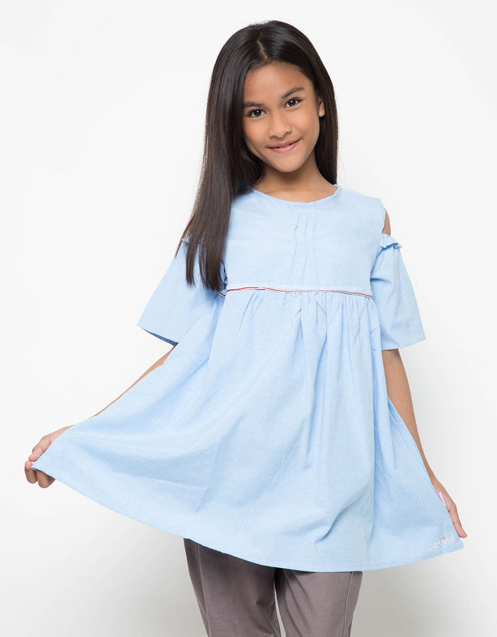 Cardinal Kids Girl Tunic Pleats