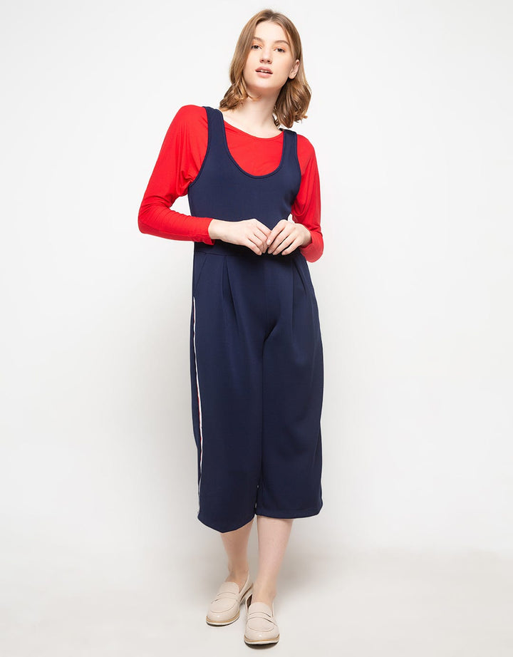 Cardinal Girl Overall Stripe