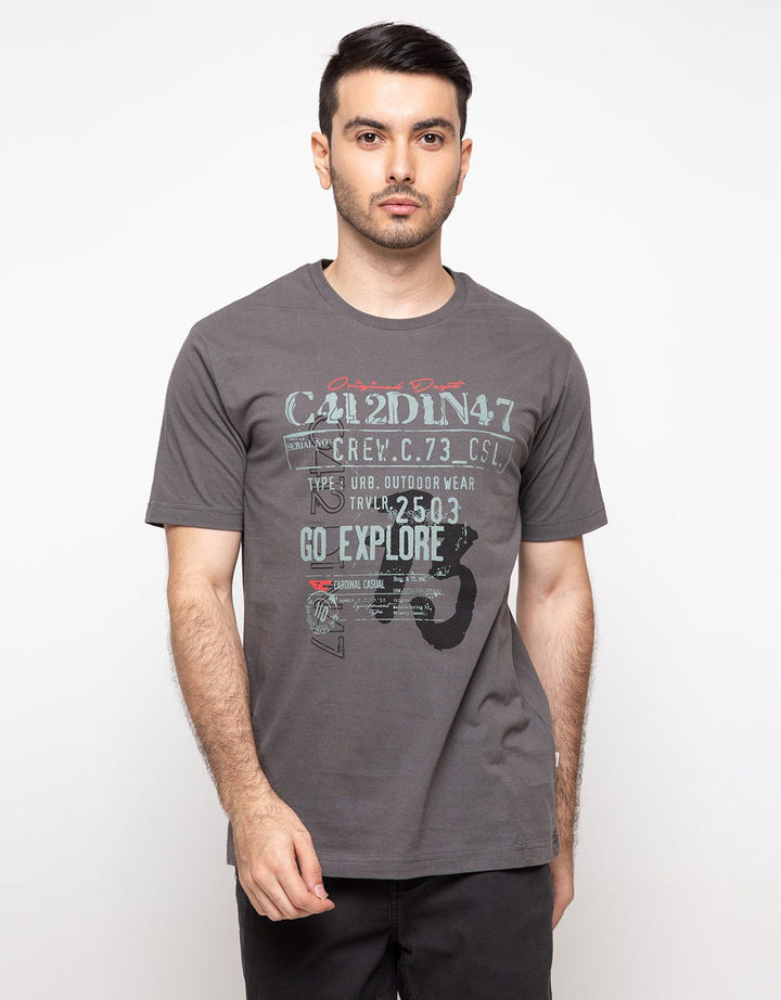 Cardinal Casual Youngmen T-Shirt Cotton Eaiar01349X.04A