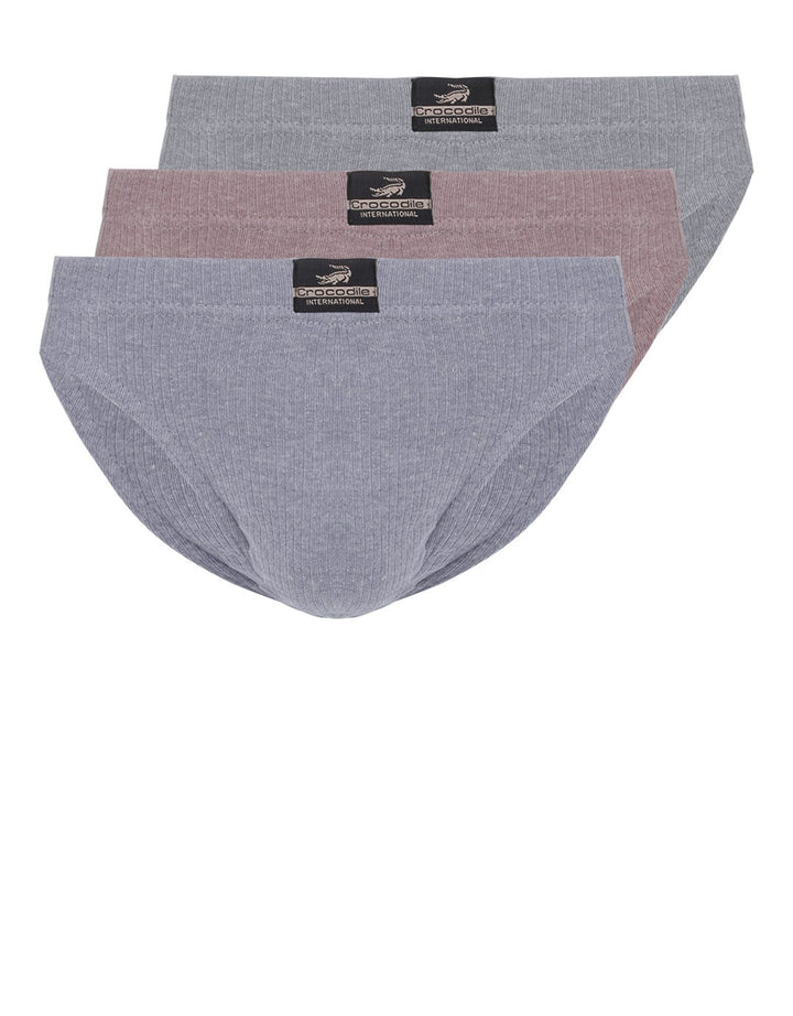 Crocodile Celana Dalam Pria Croc Brief Rib 3 In 1