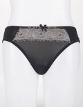 LACE GREY MINI BLK25