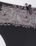 LACE GREY MINI BLK25
