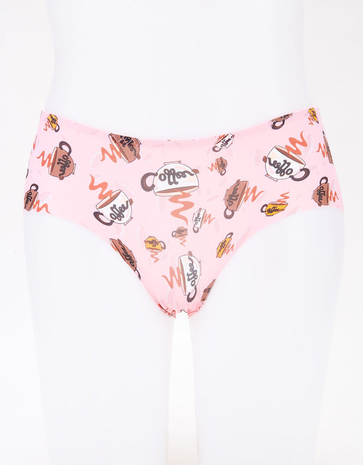 Tulip Seamless  Motif Midi Panty
