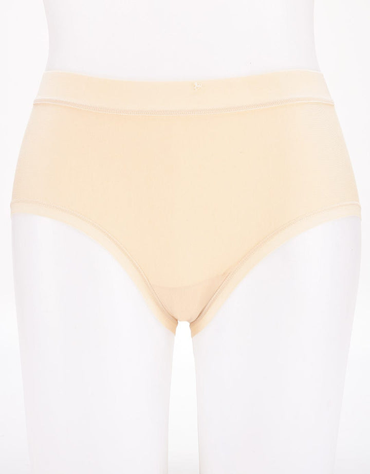 Whiteberry Plain Spandex Midi Panty