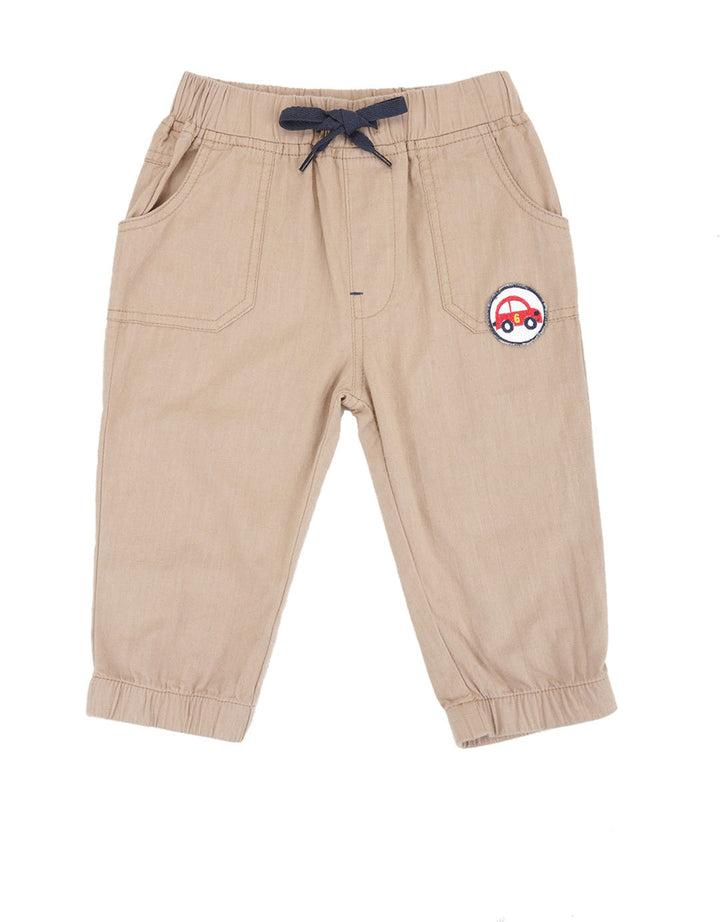 WOVEN WASHED JOGGER