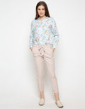SKINNY PANTS CROP PI