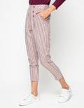 Corniche Baggy Button Pants