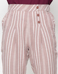 Corniche Baggy Button Pants