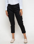 TAPERED PRINT PANTS