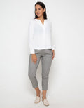 TAPERED STRIPE PANTS