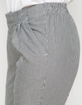 TAPERED STRIPE PANTS