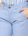 Lois Girl Twill Straight Capri FTC 240 BU