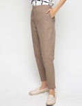 ANKLE PANTS W ZIP CT