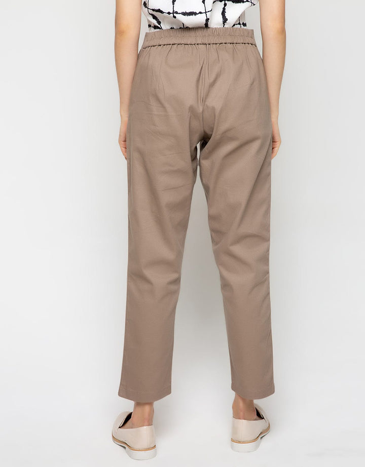 ANKLE PANTS W ZIP CT