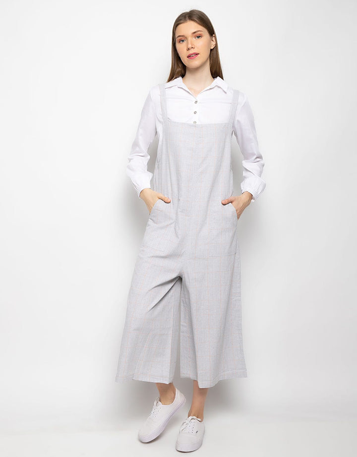 Triset Overall Print Plaid