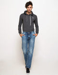 Lois Celana Panjang Jeans Aksen Washed Muda