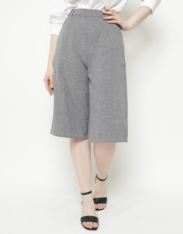 Ninety Degrees Grey Fasla Cullote Pants