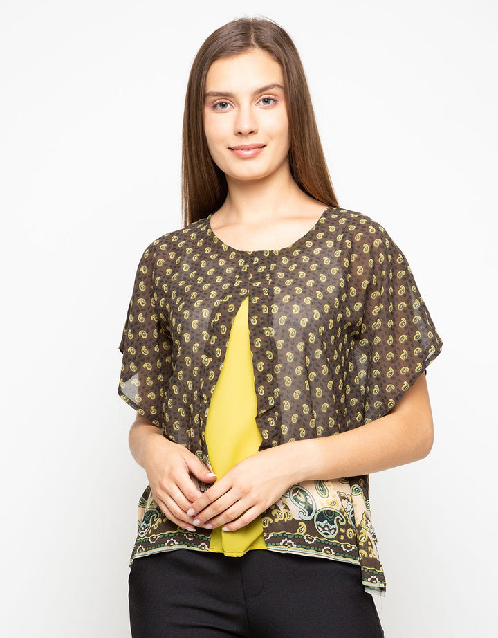 Chanira Blus Lengan Pendek Akasma