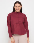 Chic Girl Kemeja Lengan Panjang