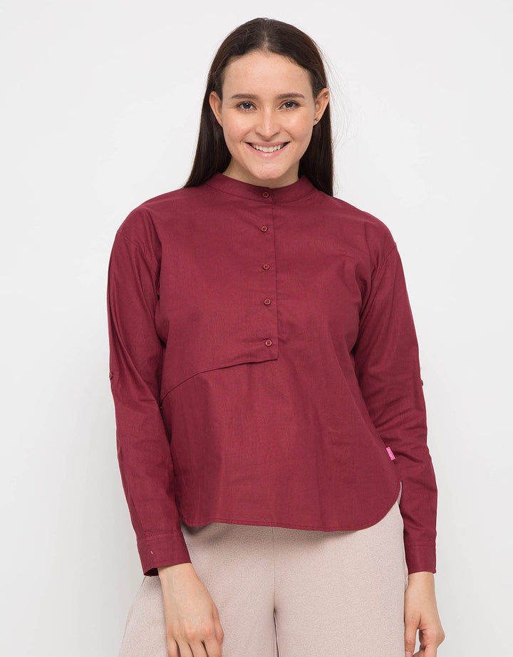 Chic Girl Kemeja Lengan Panjang